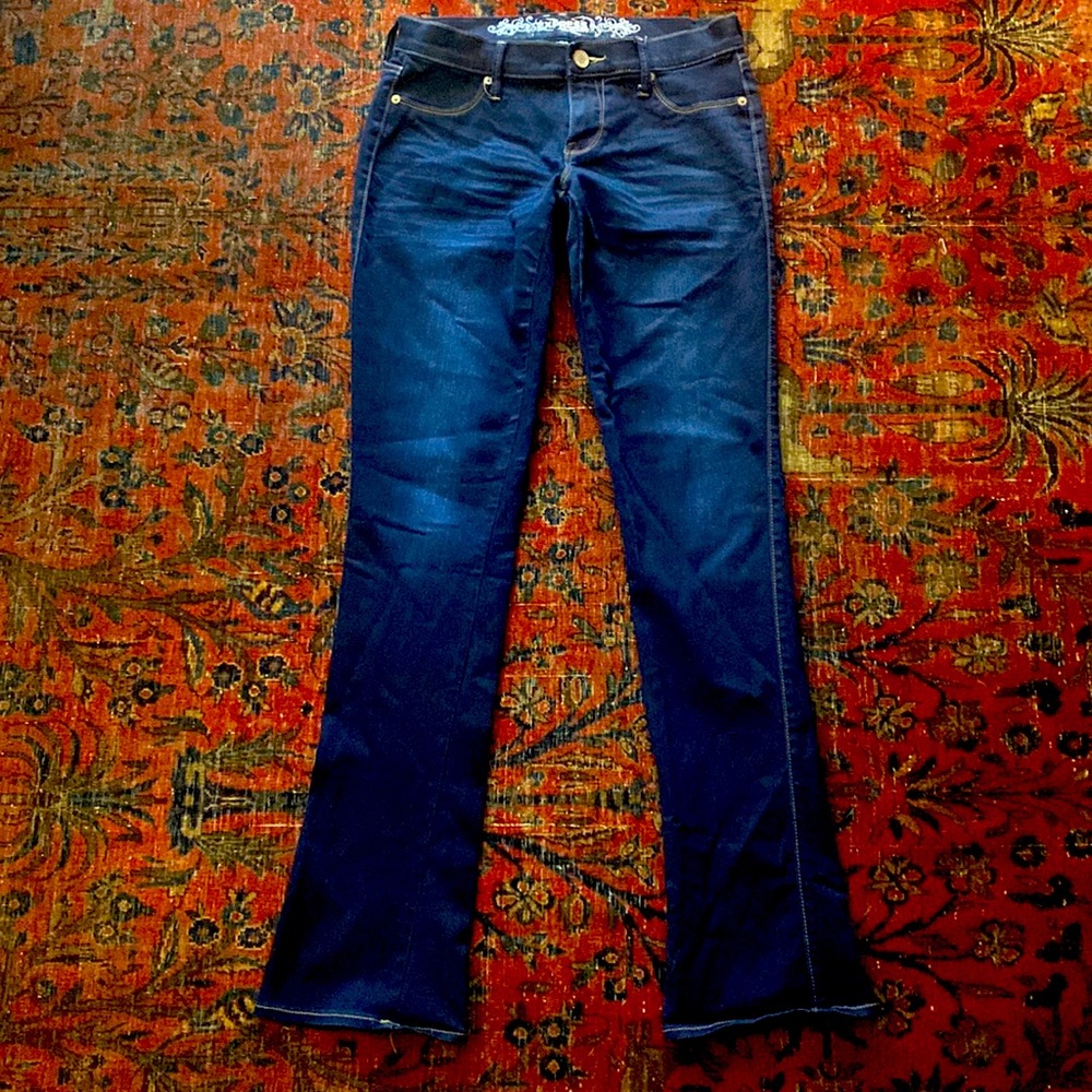 Dark blue Express jeans